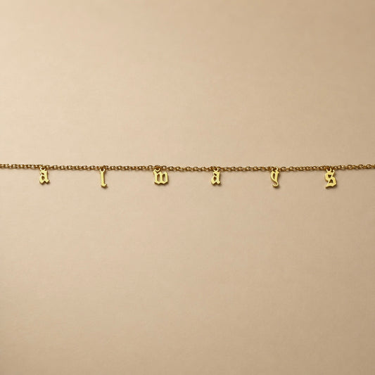 ALWAYS anklet